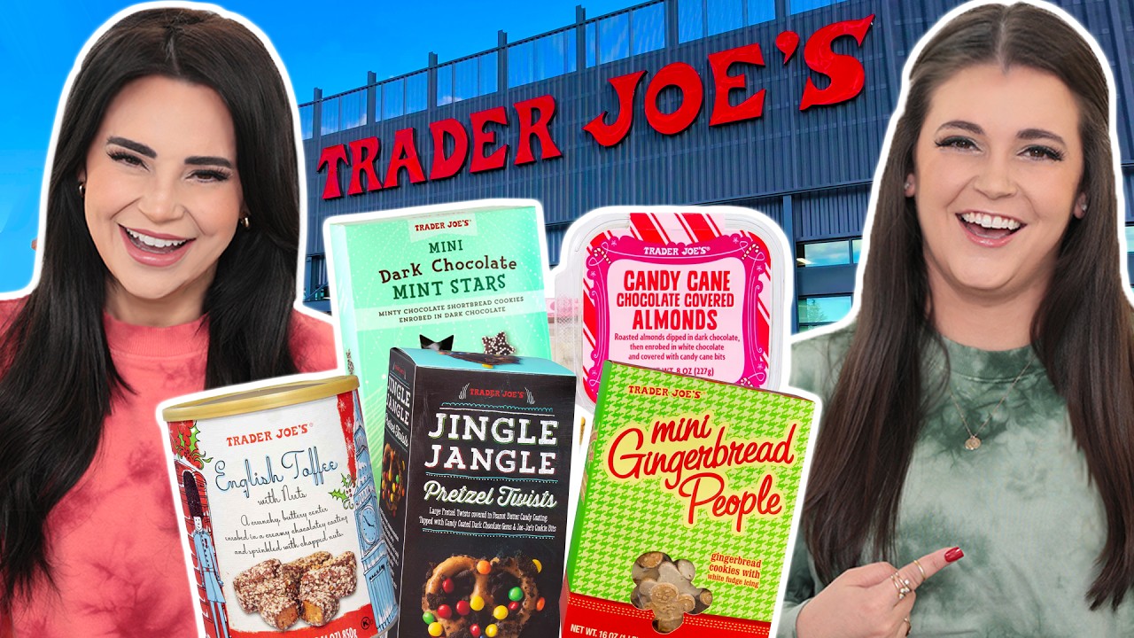 Here's the glittered mum's trader Joe's brought in When in