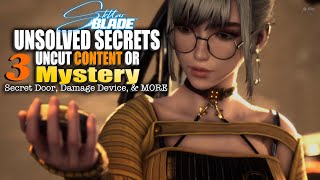 Stellar Blade - 3 Unsolved Secrets Insane Mysteries or Uncut Content Damage Device, Matrix 11 & More