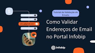 Como Validar Endereços de Email no Portal Infobip [Tutorial de Validação de Emails]