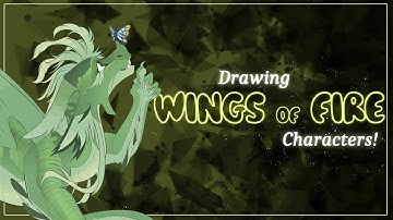 Drawing EVEN MORE Wings of fire characters! the grind never stops