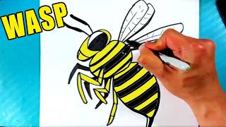 Draw Along with Me : WASP (Made Easy)