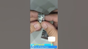 Simple CNC fixture concept for short runs!