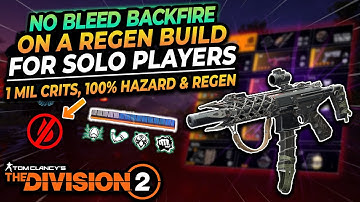 The Division 2 | Backfire build with Regen, Insane DMG and 100% Hazard Protection!