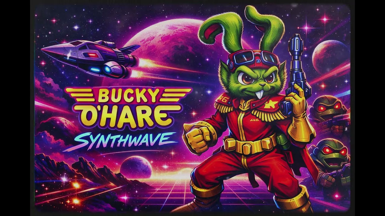 BUCKY O’HARE (1992) — SYNTHWAVE TRIBUTE