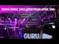 House music 2020 live stream incl live percussion two hours april 30th guru da beat x frank wagner