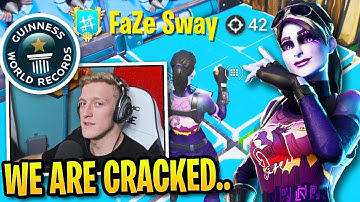 Tfue & FaZe Sway *CRACKED* World Record in Champion Division! (Tfue Spectates FaZe Sway)