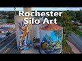 Rochester Silo Art