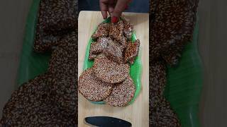 Tel ki Chikki food viral chikki @Make Healthy Eat