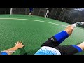 Footballer LW inverted winger eye view