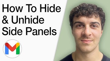 How To Hide And Unhide Gmail Side Panels (Full 2025 Guide)