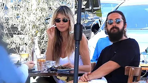 Heidi Klum And Hubby Tom Kaulitz Grab Lunch At Fre...