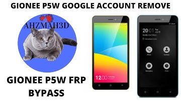 Gionee P5w Google Account Bypass, Frp Bypass