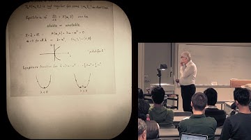 CAM Colloquium - Hansjörg Kielhöfer: Some Aspects of Bifurcation Theory