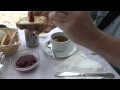 Ikaria - Breakfast in Thea's restaurant in Nas
