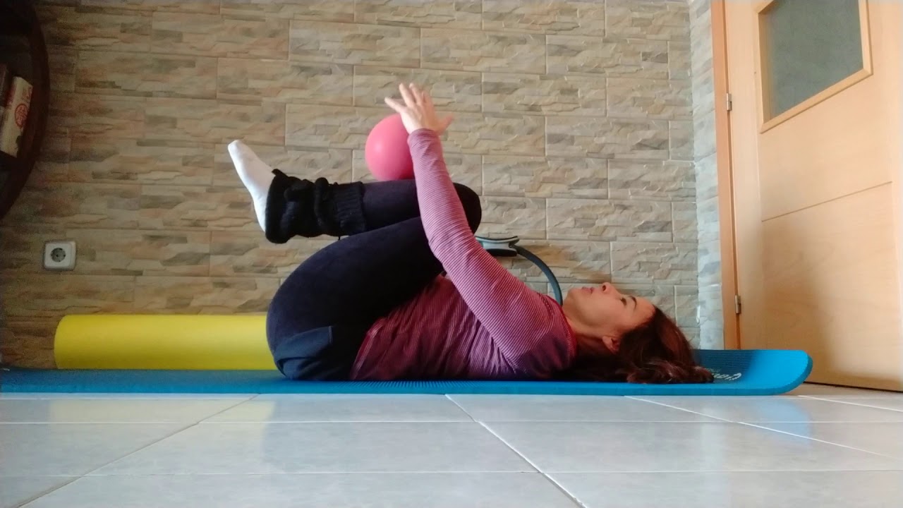 Esculpe tu figura con la 'chi ball' de Pilates!