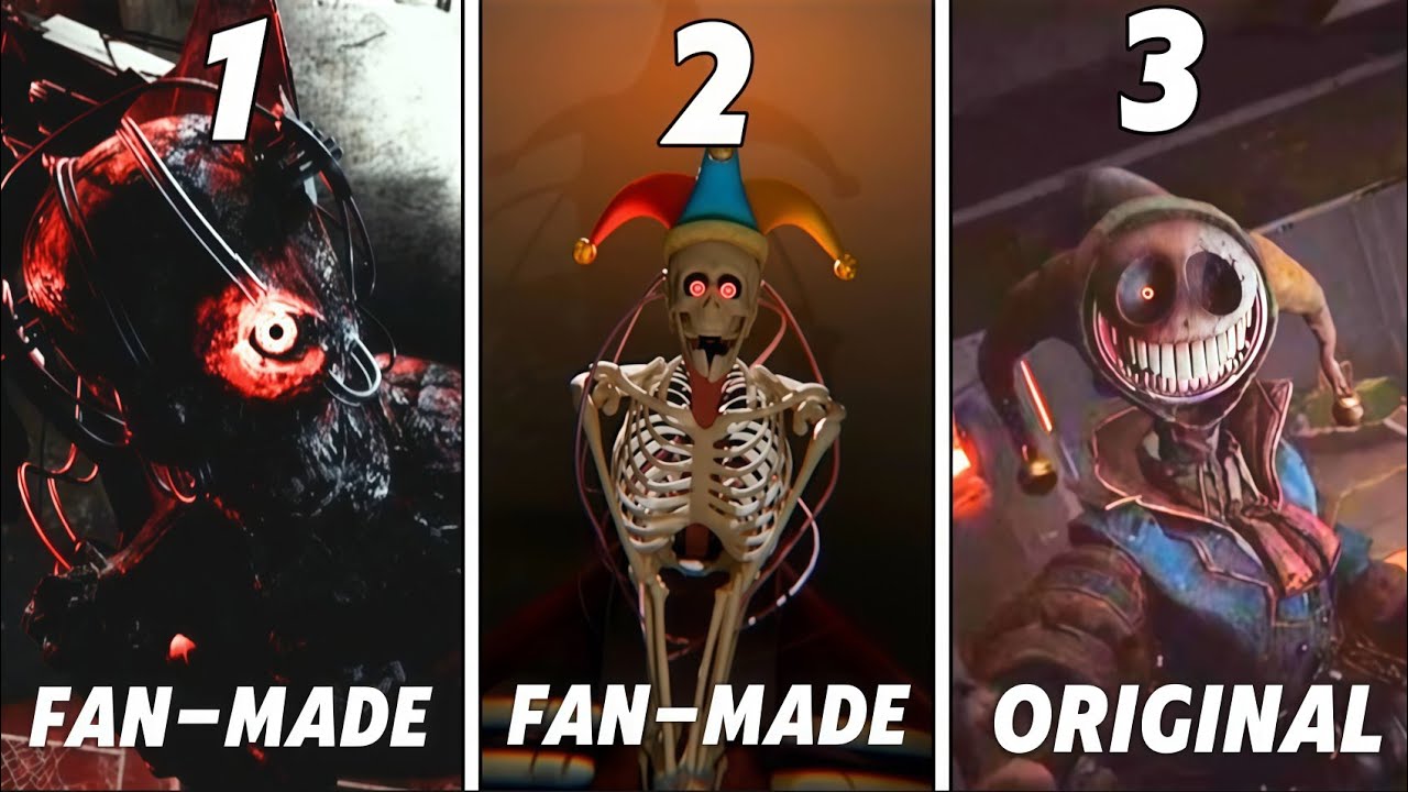 Fan-Made Vs Real Prototype Design | Poppy Playtime Chapter 5 | Part 4 |