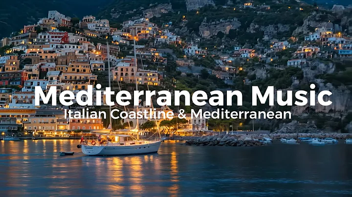 🚢Luxury yacht Italian Coastline & Mediterranean Dreams | Relaxing Music 2+ H of Scenic Coastal Italy