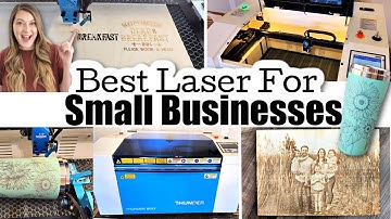 The Ultimate Desktop Laser Engraver For Small Businesses In 2023!!