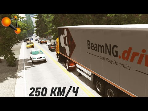 Видео: САМОДЕЛЬНЫЙ СПУСК! ОТКАЗ ТОРМОЗОВ НА НОВОМ СПУСКЕ | BeamNG.drive