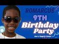 Romarcus birt.ay party  bowling party  houston texas