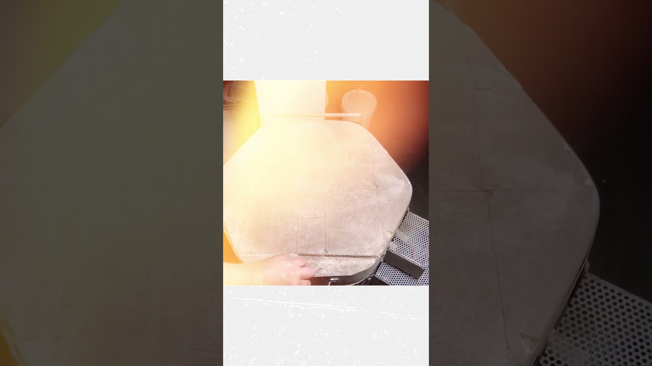 Clover/Shamrock Murrine/Millefiori Cabochon Before and After Fuse 