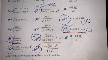 EX 7.2 Q21 TO Q39 SOLUTIONS OF INTEGRALS NCERT CHAPTER 7 CLASS 12th(PART2)
