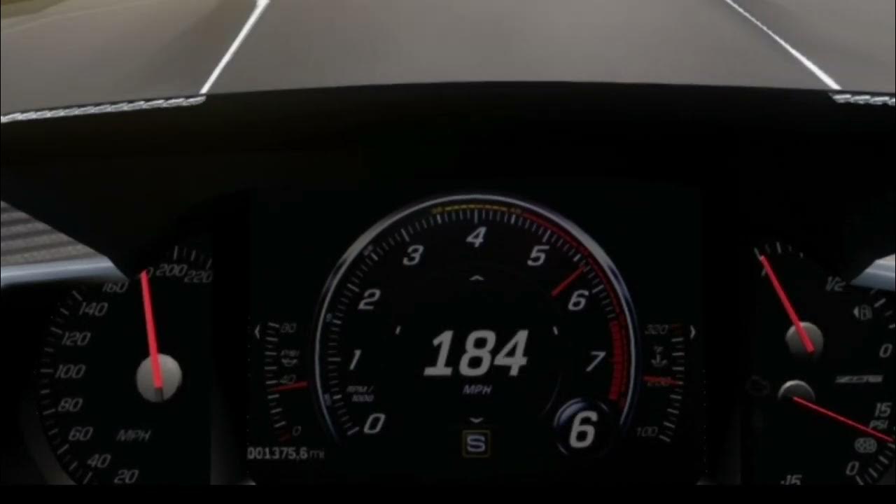 Corvette Z06 TOP SPEED RUN YouTube