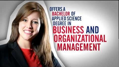 CF offers Bachelor of Applied Science in Organizational Management degree.