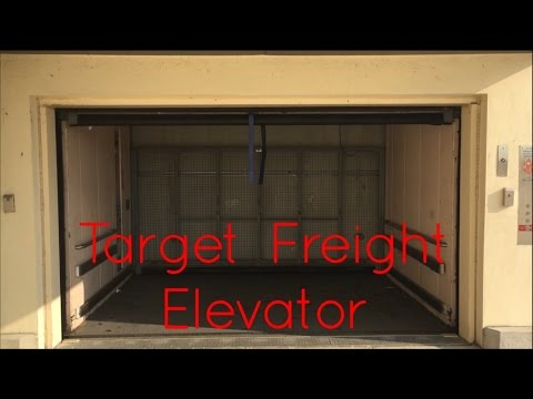 Freight Elevator SuperTarget Filmed With O Town Elevators Orlando FL