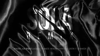 Sola (Remix) - Anuel AA Feat. Daddy Yankee, Wisin, Farruko, Zion & Lennox
