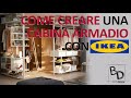 COME CREARE una CABINA ARMADIO con IKEA | Belula Design