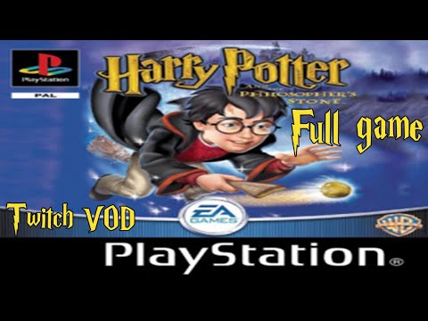 Harry Potter and the Philosopher's Stone - PS1 [Twitch VOD]
