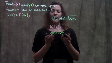 1.4 Composition of Functions (#35)