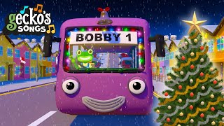 Christmas Jingle Bus Song | Nursery Rhymes & Kids Songs | Gecko's Garage | Trucks For Children