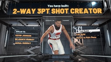 HOW TO MAKE A TWO WAY 3PT SHOT CREATOR NBA 2K20! RAREST BUILD!