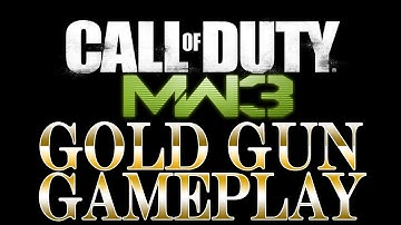 MW3 - Gold Gun AK47 w/ TheRadBrad! Gameplay on Underground 31-10