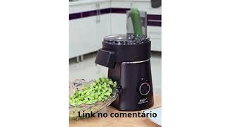 Cortador Elétrico Automático de Vegetais Ralador Aço inoxidável #processador #alimentos #salada