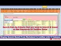 Display Search results in ListBox with more than 10 Column ( 17 Column ) in excel VBA ||