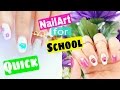 2 Cutest Nail Art designs for school | Style Small World