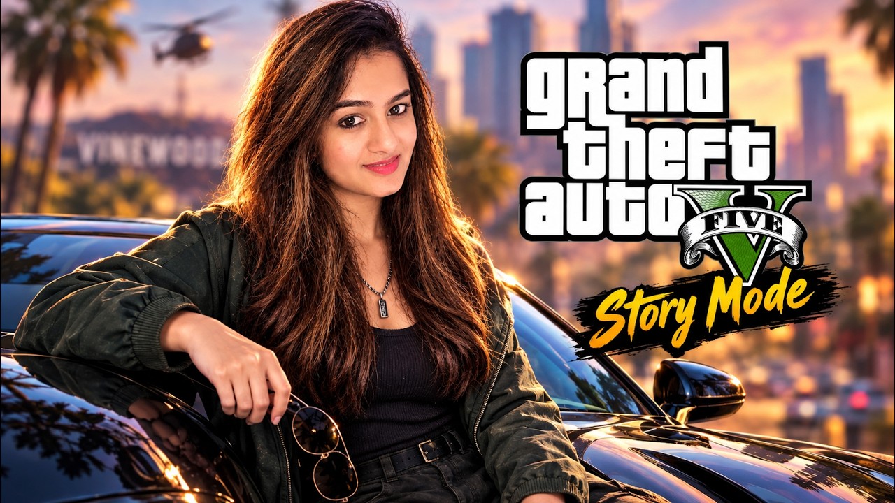 The Jewel Store Job - GTA 5 Story Mode 🔥 PC Tamil Girl Gamer | The Hipsy