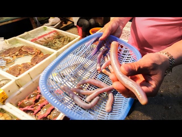 Exotic Seafood, BBQ Pork, and Street Food in China