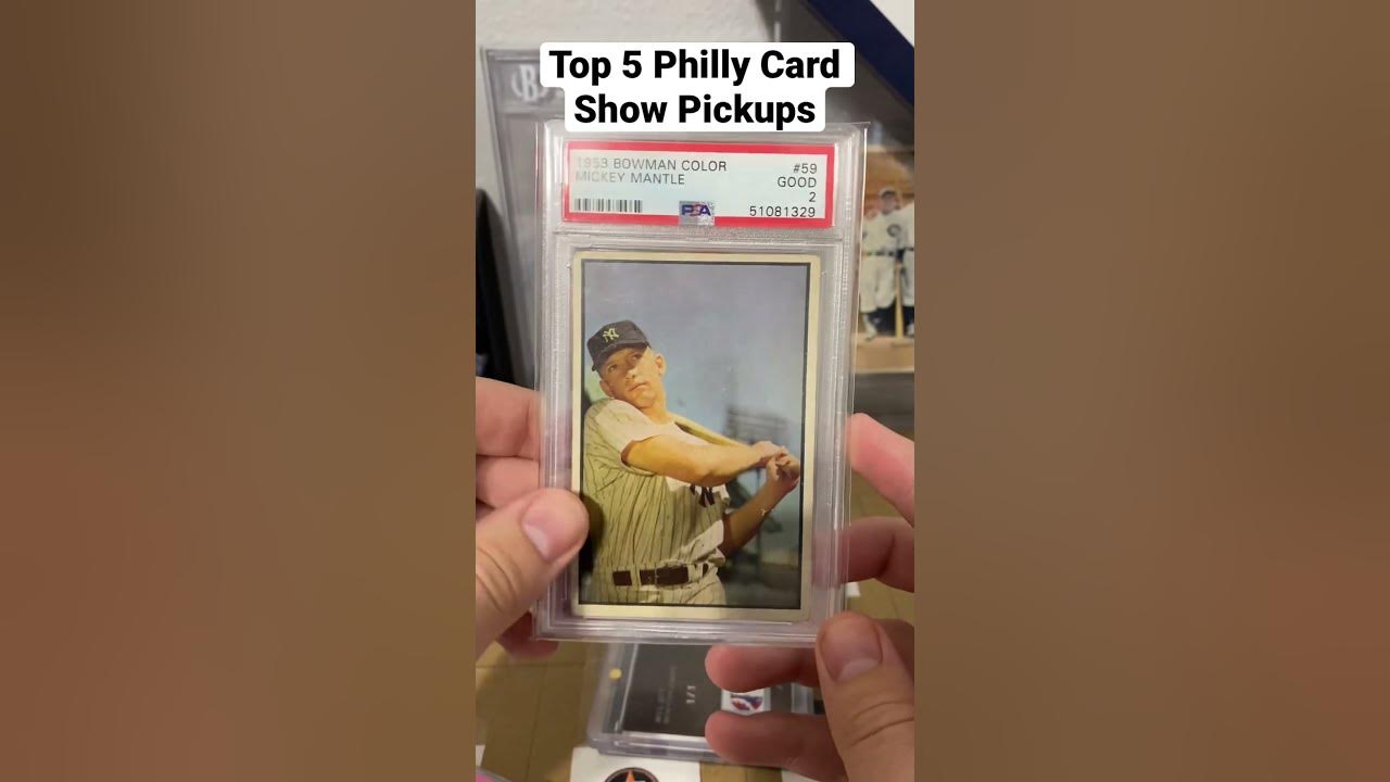 Top 5 Philly Card Show Pickups YouTube