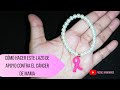 Lazo de apoyo contra el cáncer de mama