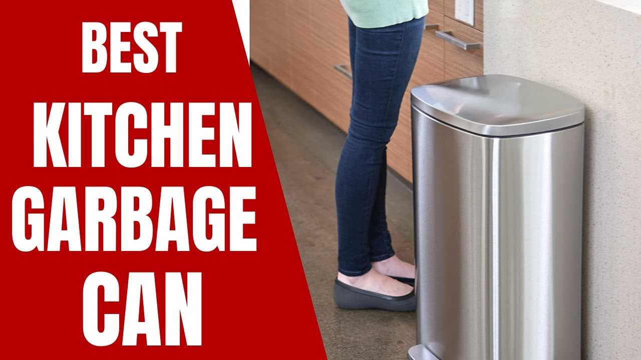 What is the Best Kitchen Garbage Can Amazon you can Buy in 2022? | Best  Kitchen Trash Cans