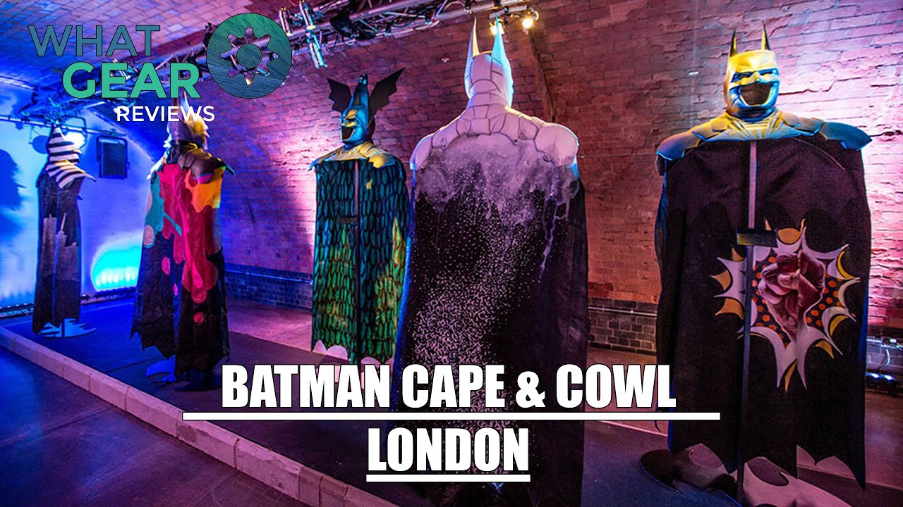 Batman - Cape & Cowl Exhibit - LONDON 2015 - FULL EVENT COVER - YouTube