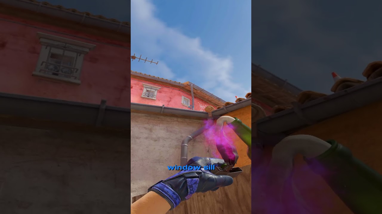 CS2 Inferno - The EASIEST Molotovs for B-SITE!  #cs2 #counterstrike