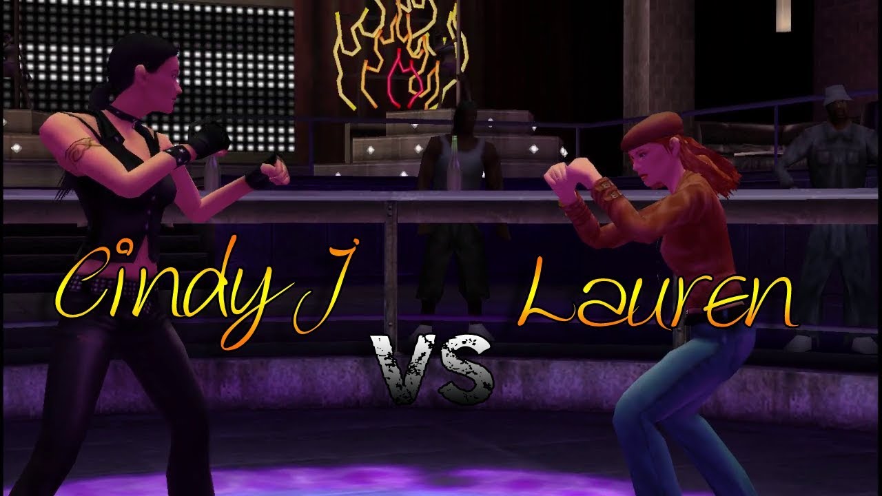 Cindy J Vs Lauren Def jam The Takeover Gameplay YouTube