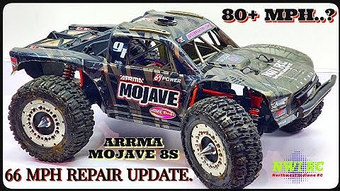 ARRMA MOJAVE 8S | 66 MPH SPEED RUN REPAIR | UPDATE