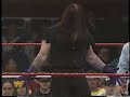 The Undertaker W Paul Bearer Vs Mike Bell WWF Wrestling Challenge 10 23 94