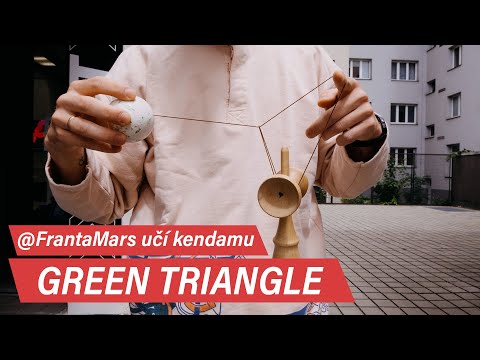 ♻️Green Triangle (Ninja vanish) pokročilejší string trik s kendamou | FYFT.cz